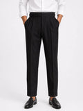 High-Waisted Pants Black