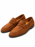Suede Loafers Brown